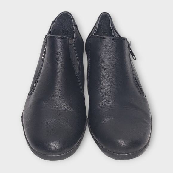 A2 Heelrest by Aerosoles black zipper ankle boot woman's size 8.5 - Picture 3 of 12